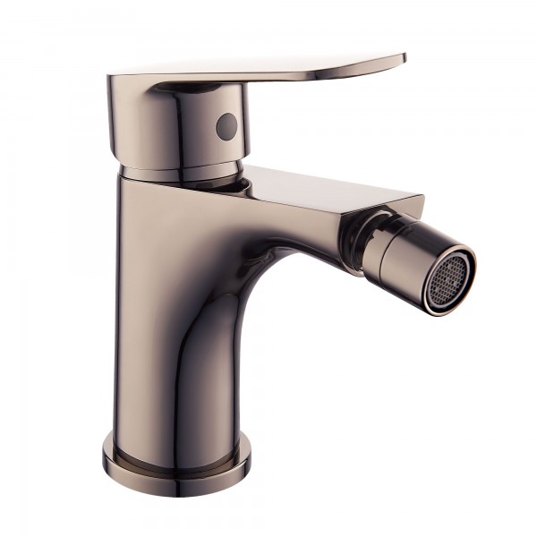 Monomando coral titanio brillo   bidet