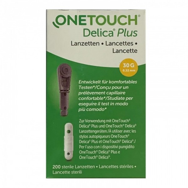 One Touch Delica Plus 25 Lancetas