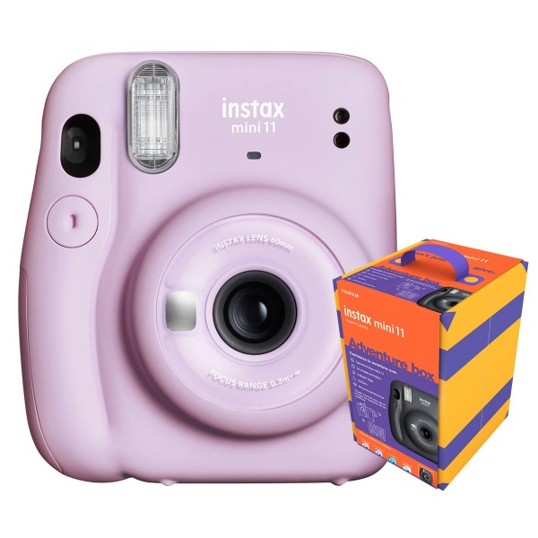 Fujifilm instax mini 11 morado (lilac purple) adventure box