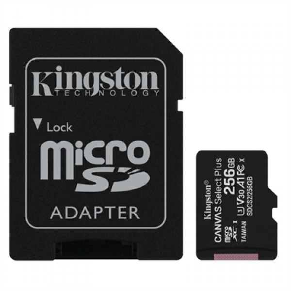 Kingston sdcs2/256gb microsd xc clase 10 256gb c/a Kingston sdcs2/256gb microsd xc clase 10 256gb c/a