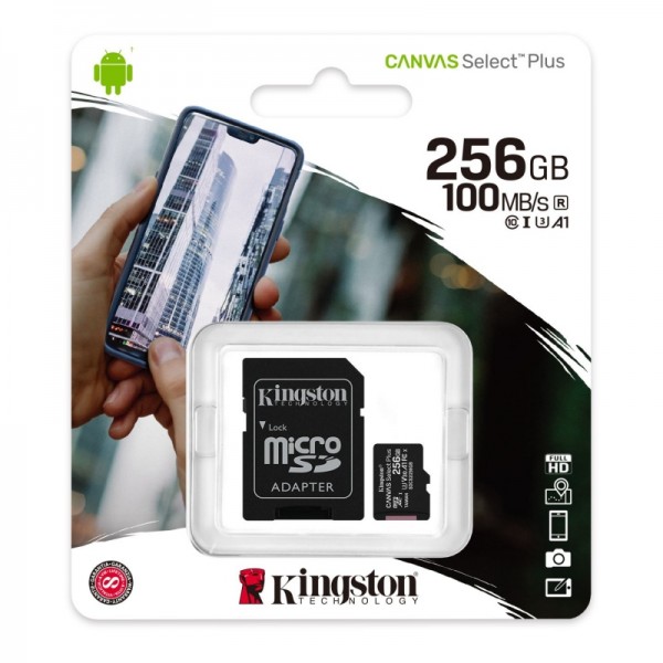 Kingston sdcs2/256gb microsd xc clase 10 256gb c/a Kingston sdcs2/256gb microsd xc clase 10 256gb c/a