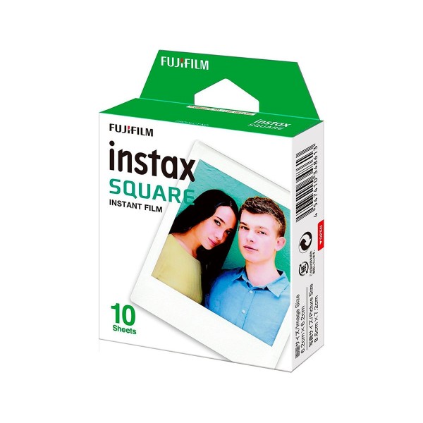 Fujifilm instax square instant film (10) papel fotografía instantánea impresora instax share sq