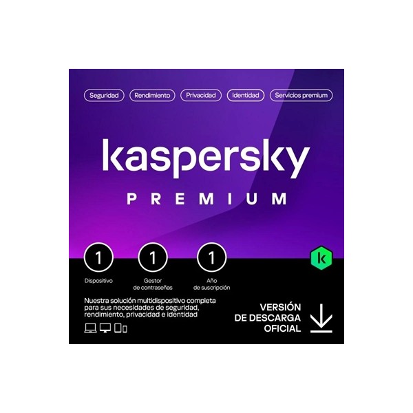 Kaspersky premium 1l/1a esd