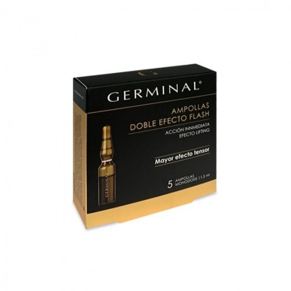 GERMINAL ACCION INMEDIATA DOBLE EFECTO FLASH 5 AMPOLLAS