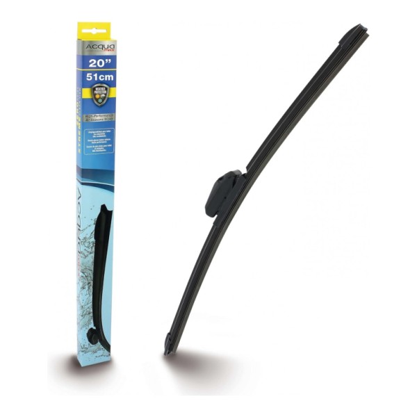 Escobilla Limpiaparabrisas Modelo Aquan53 Ultra Flex Series 19" 51 cm 1 Unidad con 8 Adaptadores