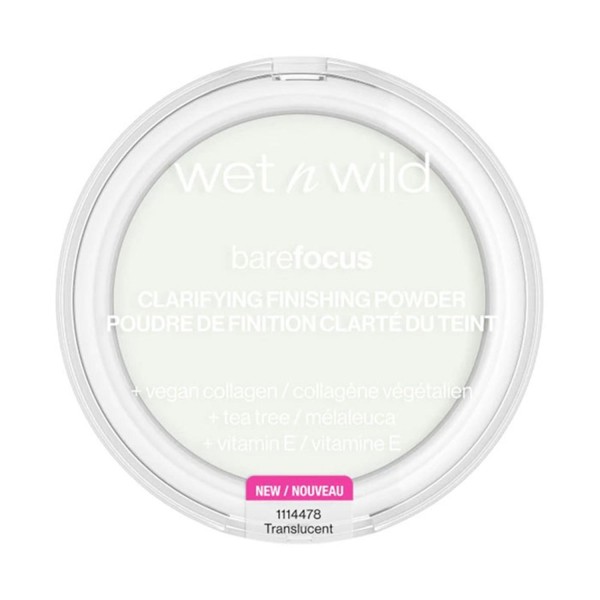 Wetn wild barefocus clarifying finish powder nslucent 1un