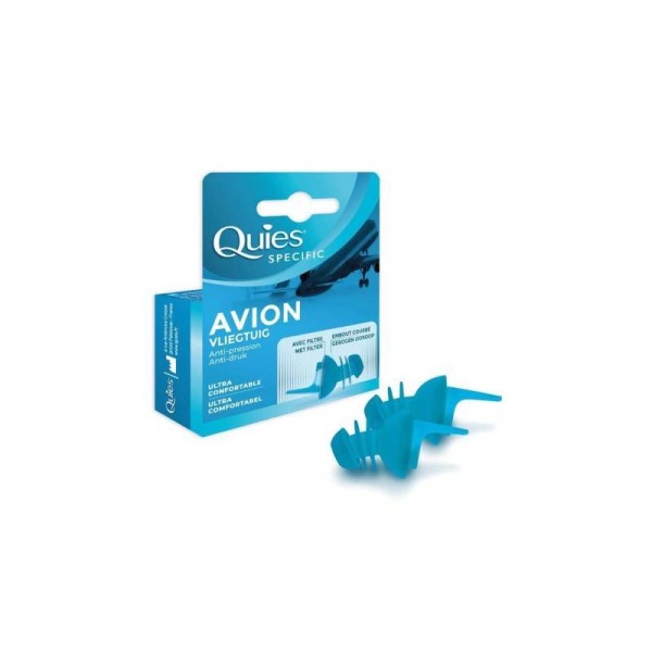 Quies Specific Avión Tapones de Oído Antipresión