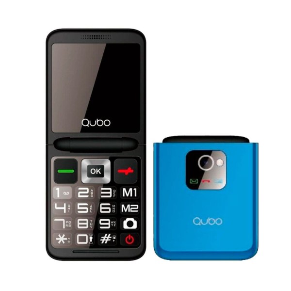 Qubo senior x-10bl azul / móvil 2.4"