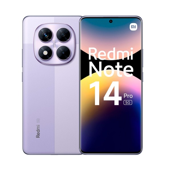 Xiaomi redmi note14 pro 5g lavanda / 8+256gb / 6.67" amoled 120hz full hd+