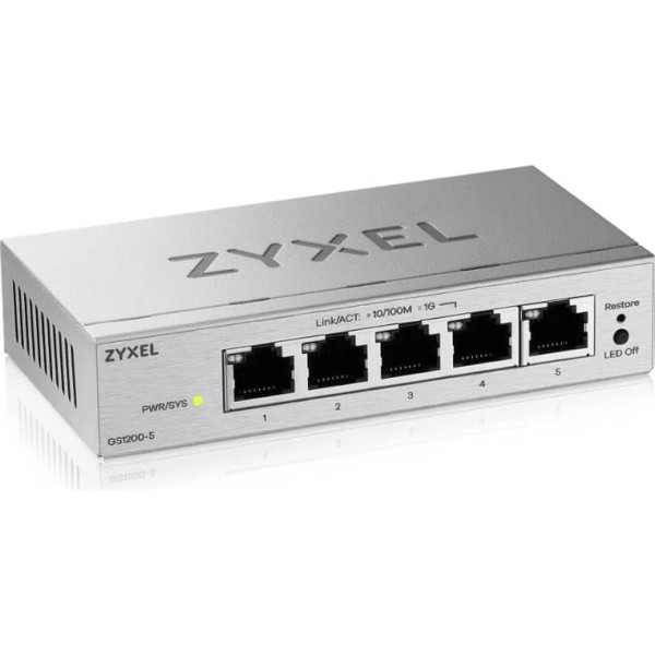Zyxel gs1200-5v3 switch 5xgbe